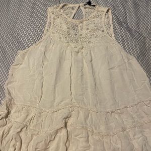 it’s wrinkly so you will have to iron it but still good condition